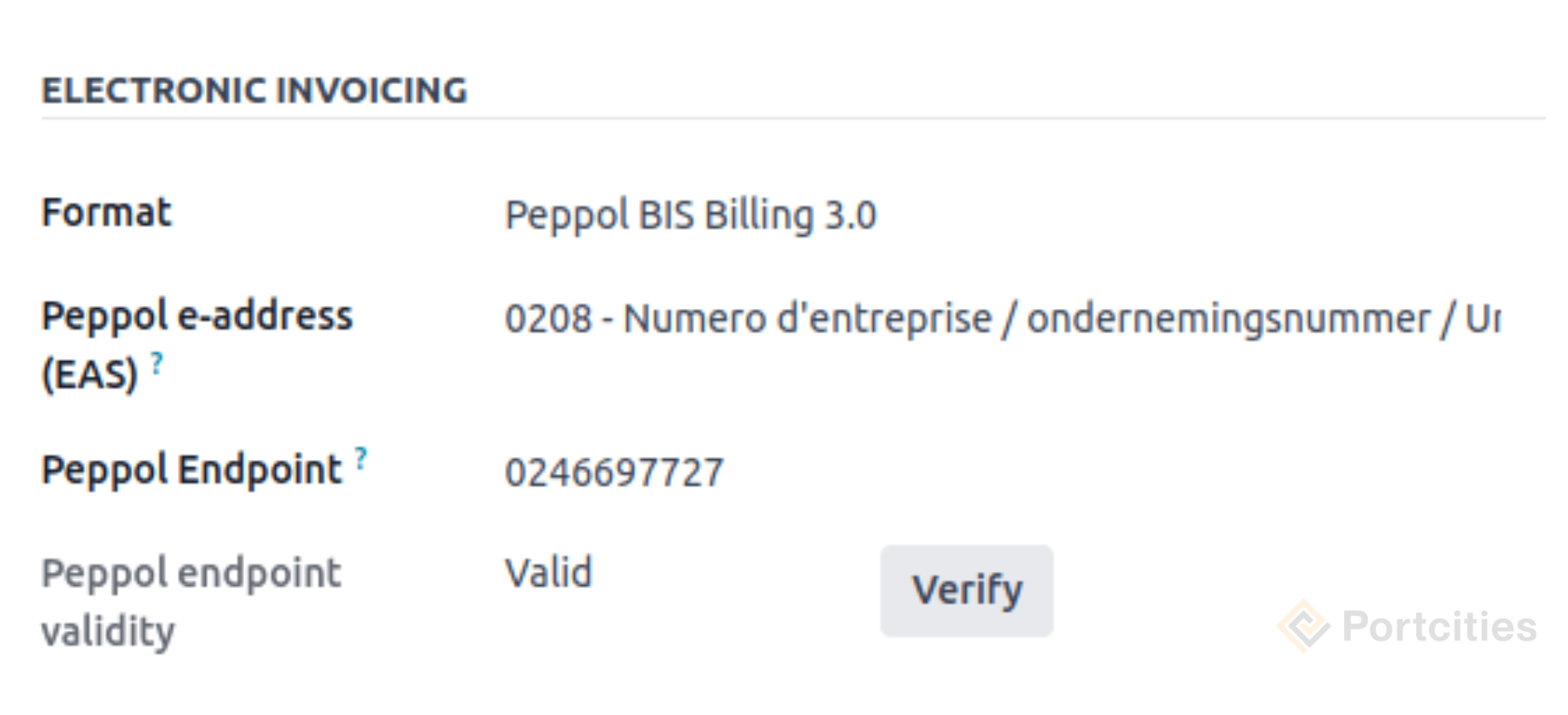 5. Odoo-Peppol Integration The Smart Choice for E-Invoicing Compliance - Peppol endpoint validity contact verification